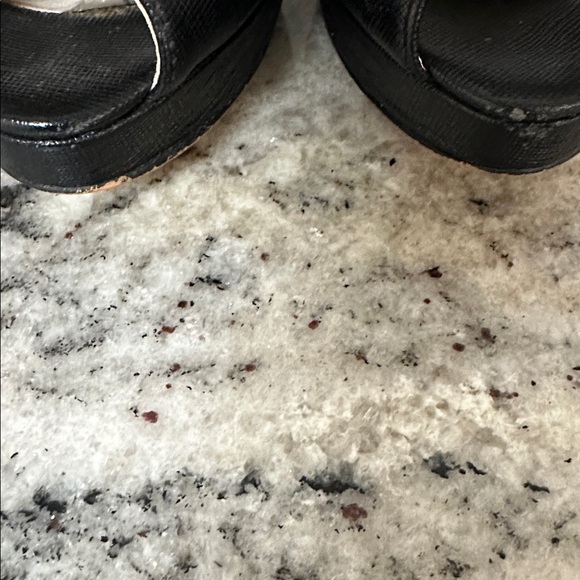 Michael Kors Classic Black Peep Toe Heels - Picture 4 of 10